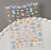 Pegatinas de Dibujos Animados Lindos en Relieve, Impermeables Tridimensionales Stitch DIY Pegatinas para Uñas Modelo Yl