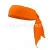 Banda para el cabello deportiva para hombres y mujeres, absorbente del sudor, transpirable, de secado rápido, de color sólido, con correa para la cabeza de tenis, estilo pirata