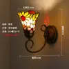 Luz frontal de espejo estilo europeo, luz de pared LED uva retro moderna, luz de gabinete de espejo, luz de espejo de baño estilo europeo, luz simple para baño