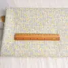 Tela Jacquard de Algodón Puro a Cuadros con Pequeños Patrones Florales de Dibujos Animados Japoneses y Coreanos para Ropa Infantil, Cortinas, Vestidos y Materiales de Bricolaje