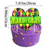 Decoración temática de Carnaval de Brasil transfronteriza, banderín, juego de globos, pancarta FELIZ MARDI GRAS al por mayor