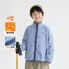 Casa da Hai Ma Outono Novo Roupas Infantis Roupas de Outono para Meninos Jaqueta Cardigan para Adolescentes 10A Lã Antibacteriana Infantil