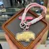 Colgante de Gato Kt Chapado en Oro de Superficie con Oro de 20Mg, Artículo de Regalo, Recuerdo, Colgante para Bolsa de Teléfono, Llavero, Caja de Regalo