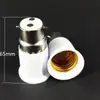 Adaptador de Bayoneta a Rosca Portalámparas B22 a E27 Convertidor de Portalámparas Externo B22 a Interno E27 Rosca Portalámparas