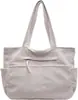 Bolsa de Veludo Transfronteiriça Novo Produto Feminina Grande Capacidade 2025 Nova Bolsa Carteiro Bolsa de Trabalho Bolsa de Ombro Diagonal para Estudantes