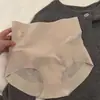 Bragas sin costuras 3D de cintura alta para mujer con control ligero de abdomen, antibacterianas 7A, realce de glúteos, con fuelle de seda, cómodas, transpirables y no restrictivas.