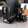 Botas de lluvia altas para hombre, antideslizantes, forradas de felpa, zapatos impermeables hasta la pantorrilla, de corte bajo, caña corta, duraderos, con suela de goma