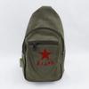 El Presidente Mao Sirvió al Pueblo, Bolso de Lona Retro, Recuerdo de Viaje, Bolso de Lona Lavada, Bolso de Hombro para Hombre, Bolso Cruzado