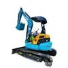 Exportação de Comércio Exterior Escavadeira Kubota U35 com Lança de Giro Zero (Zero Tail Swing) e Lado Deslocável, Adequada para Condições de Trabalho Estreitas, Escavadeira Pequena