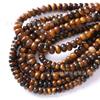 Fundido Ming comércio natural Tiger Eye Stone ábaco contas soltas Tiger pedra espaçador junta DIY jóias artesanais com miçangas