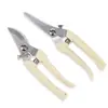 Tijeras de podar para jardinería, Tijeras de podar para árboles frutales y flores de jardín, Herramienta de tijeras duradera de acero inoxidable para podar flores y recolectar frutas