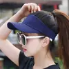 Visera Protectora Solar de Verano Sombrero de Sol sin Visera Hecho a Medida Sombrero de Sol Sombrero de Béisbol Sombrero de Voluntario con Impresión de Logo