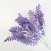 Hojas Artificiales para Decoraciones de Boda, Plantas Verdes, Arreglos Florales, Hojas de Clemátide, Hojas de Azulejo Azul, Decoración del Hogar, Decoración Exterior, Venta al por Mayor del Fabricante