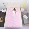 Saco de dormir ultraligero de viaje para interiores de hotel, sábanas antisuciedad, funda de edredón, saco de dormir portátil de algodón coreano para adultos, tipo sobre
