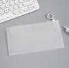 Saco Fosco Eva Transfronteiriço com Puxador Embalagem para Capa de Celular Saco com Zíper Impermeável Estojo para Lápis de Papelaria Embalagem para Cosméticos em Estoque