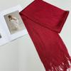 Productos Populares Europeos y Americanos, Suministro Directo de Fabricantes, Bufandas de Seda Artificial, Bufandas Planas de Seda Dorada y Plateada, Chalecos Delgados, Bufandas de Poliéster, Multicolor en Stock