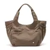 Bolso de Lona Grande de Nylon de Estilo Simple Nuevo 2026 para Mujer, Bolso de Mano Casual Ligero, Versátil para el Viaje Diario