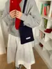 Bolsa Pequeña de Felpa Roja de Invierno para Mujer, Estilo Coreano Ins Linda Estudiante Casual Versátil Bolso Cruzado Bolso para Teléfono Móvil