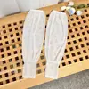 Mangas de Hielo Delicadas Estilo Hada Encaje Protección Solar Finas para Conducir Mangas Sueltas de Seda de Hielo para Mujer Verano Transpirables