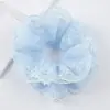 Goma de Pelo Grande Blanca de Encaje Estilo Coreano para Mujeres 2026 Lazo para el Cabello de Encaje Retro Francés Mayoreo