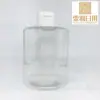 Suministro de Botella Transparente Plana con Forma de Hombro Botella de Plástico PET con Tapa Flip Tapa para Tóner Material de Empaque para Desmaquillante 400ml