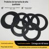 Junta de borracha resistente a óleo industrial redonda preta em estoque Junta de borracha nitrílica resistente a óleo EPDM Junta de vedação à prova de vazamento