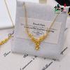 Mismo Estilo del Libro Rojo Oro Arena Diseño Estilo Chino Rama de Flores Flor de Tres Vidas Borla Collar Nuevo Estilo Chino para Mujer Cadena de Clavícula Joyería