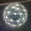 Lámpara LED para Paisajismo Exterior Impermeable Fibra Óptica de Acero Inoxidable Lámpara de Caña Decoración de Patio Comunitario Lámpara LED de Caña