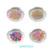 Acessórios para Joias DIY 8mm Colorido Mágico Galvanizado Contas Acrílicas na Cor das Contas Contas Redondas Material para Pulseira com Contas