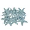Estrellas de mar con conchas hechas a mano para manualidades, estilo mediterráneo, piezas de madera, colgantes para decoración del hogar, ropa para niños, accesorios para suéteres, botones de madera