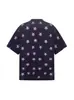 Camiseta de Manga Corta con Estampado de Estrellas Retro Americana para Hombres y Mujeres, Nuevo Estilo Verano 2026, Top Casual Holgado y Versátil, Moderno