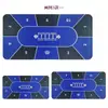 Tapete de Mesa para Póker Texas Hold'em, Mantel para Mesa de Dados, Cartas de Póker, Blackjack, 21, Alfombrilla de Ratón Grande de Goma, Tapete de Mesa