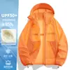 Roupas de Proteção Solar Pica-Pau Seda Gelada Feminina Nova Anti-UV Verão Fina Solta Casual Respirável Jaqueta de Roupas de Proteção Solar