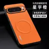 Funda de teléfono magnética adecuada para Google Pixel11Pro XL con patrón de marca y funda protectora con patrón de cuadros para Google 10A