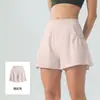 Conjunto de yoga de fio de bambu dupla face com sensação natural para mulheres, top esportivo de corte solto, fresco, leve, respirável, conjunto versátil