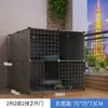 Jaula para gatos casa interior jaula vacía espacio libre súper grande casa para gatos casa para gatos nido de dos pisos tres pisos villa para gatos pequeños