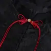 Botones de Rana Qipao Cola Larga Mariposa Cuentas Doradas Botones Estilo Chino Cuentas de Jade Botones con Borla Hecho a Mano Nuevo Estilo Chino Hanfu