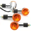 Luz retro modificada para motocicleta GN125 luz de comando nueva luz de giro Harley American Prince luz de giro tipo bala