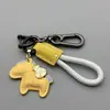 Año del Caballo Llavero Colgante Creativo de Cuero con Forma de Caballo Práctico Lujo Ligero Caballo del Zodiaco Regalo de Año Nuevo Mascota del Año del Caballo Regalo