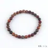 Moda europea y americana simple pulsera de ágata de cristal lujo ligero alto sentido pulsera tejida a mano con cuentas joyería mujeres al por mayor