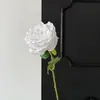 Flor artificial de rosa Austin de un solo tallo, arreglo de escena de boda de alta gama, arreglo floral, adorno de flor para decoración del hogar