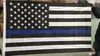 Bandera de rayas azules banderas de rayas coloridas bandera americana bandera de policía todo tipo de banderas bandera de competición bandera de la NBA bandera para agitar con la mano
