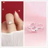 Anillo de Plata para Mujer Sentido del Diseño Nicho Simple ins Moderno 2022 Celebridad de Internet de Moda Personalizado Ajustable Anillo para Dedo Índice
