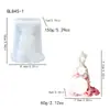 Nuevo Molde de Silicona Estereoscópico 3D para Velas DIY Velas Aromáticas Adorno de Yeso Piedra Difusora Molde de Resina Epoxi En Stock