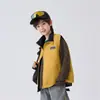 Roupas Infantis Haima 2026 Outono Nova Jaqueta Colete Estilosa Estilo Coreano Cardigã de Outono Roupas Infantis da Moda