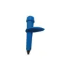 Accesorios para Bastones de Senderismo Telescópicos, Cubierta Plegable para Punta de Bastón de Aleación de Aluminio para Exteriores, Cubierta de Punta de Bastón de Acero de Tungsteno, Empuñadura Semi-Barro Integrada