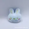 Nuevo broche de conejito de peluche con expresión linda, bolso de conejito, correa de muñeca, accesorios decorativos para muñecas.