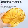 Cesta para snacks con aspecto de ratán cesta para palomitas de maíz plato para snacks plato para papas fritas plato para snacks bar KTV cesta para freír plato para pan y fruta