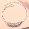 Comercio exterior europeo y americano joyería de moda nueva de verano todo partido popular caliente pulsera dulce para mujer tobillera de cruz simple