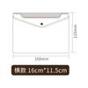 Changhe Venta al por Mayor A4 Bolsas Transparentes para Documentos con Botón a Presión A3 Coloridas Horizontales y Verticales A5 Bolsas de Almacenamiento para Oficina A6 A7 B4 B5 Tamaños